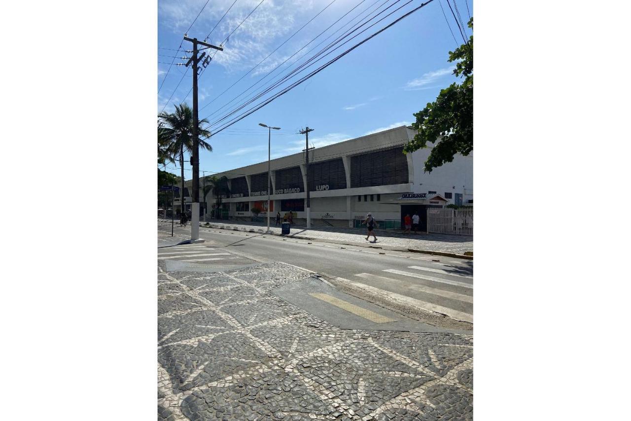 Loft moderno pé na areia a 50 metros do mar Pitangueiras Guarujá Exterior foto