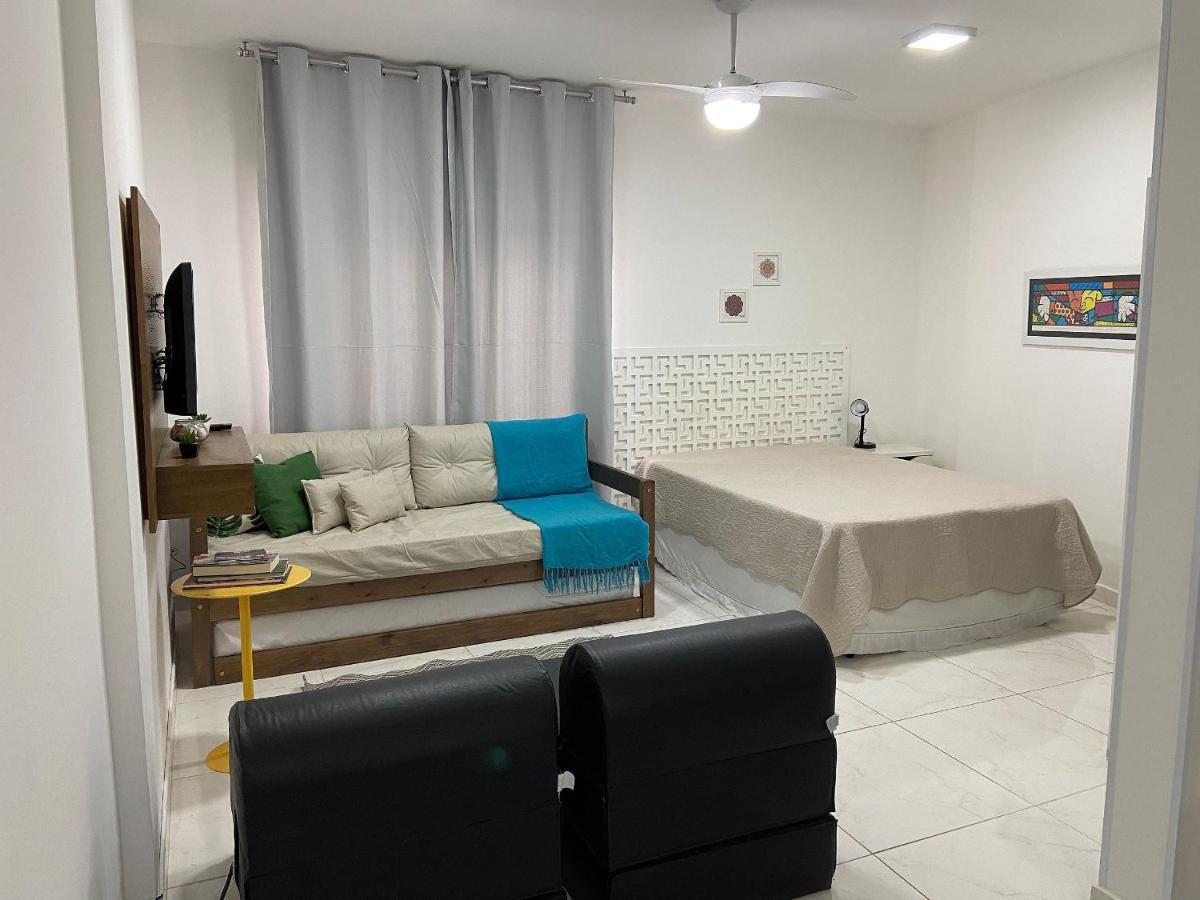 Loft moderno pé na areia a 50 metros do mar Pitangueiras Guarujá Exterior foto