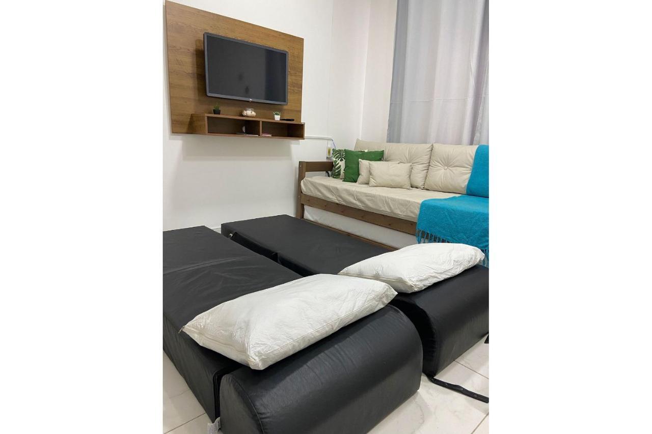 Loft moderno pé na areia a 50 metros do mar Pitangueiras Guarujá Exterior foto